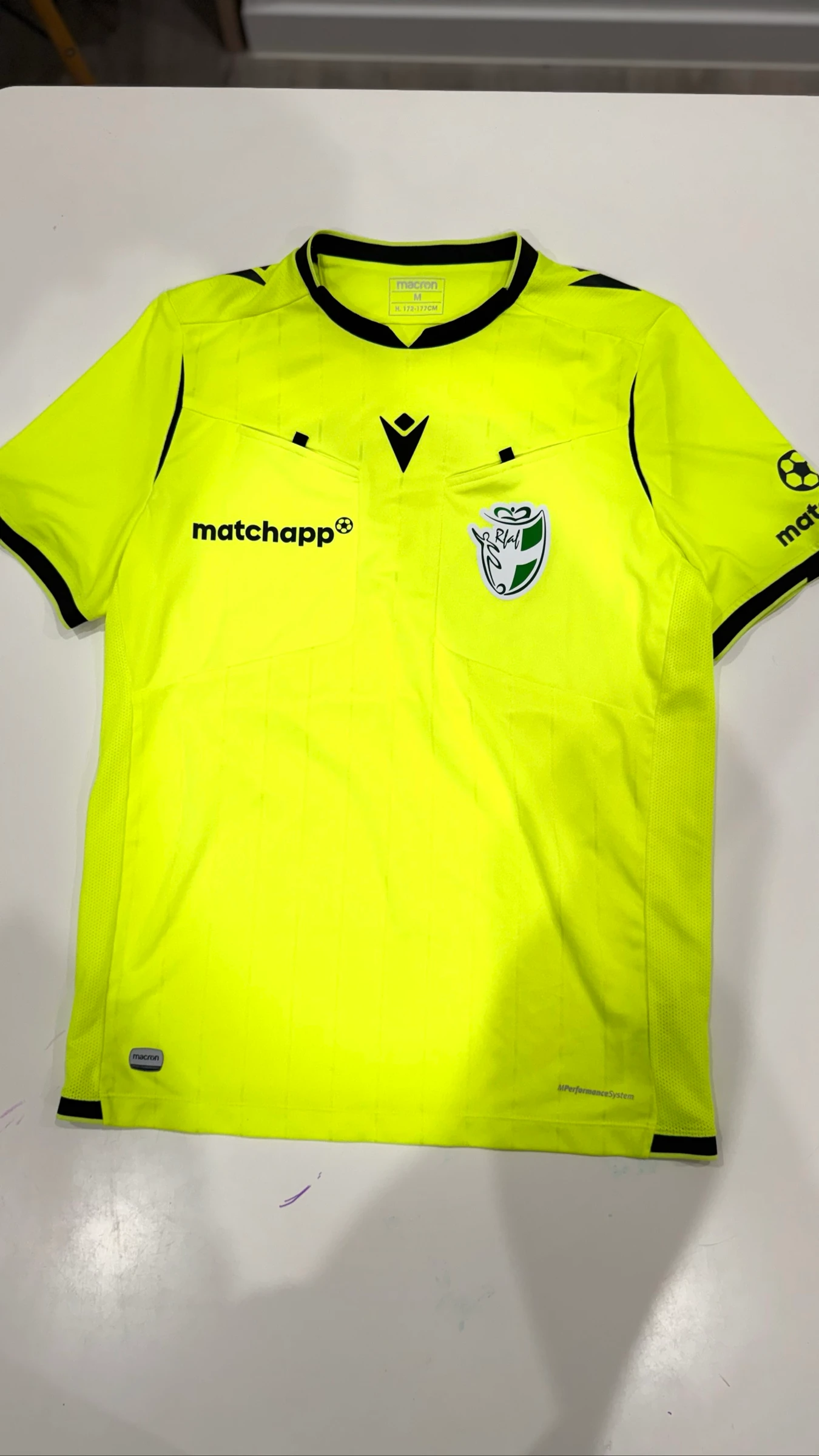 Camiseta Árbitro federación Andalucía Original
